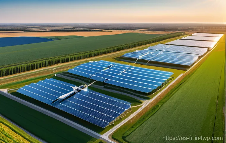 그린 수소와 지속 가능한 발전 목표 - **Prompt 1: "The Dawn of Green Energy Production"**
A vibrant, futuristic landscape depicting a ...