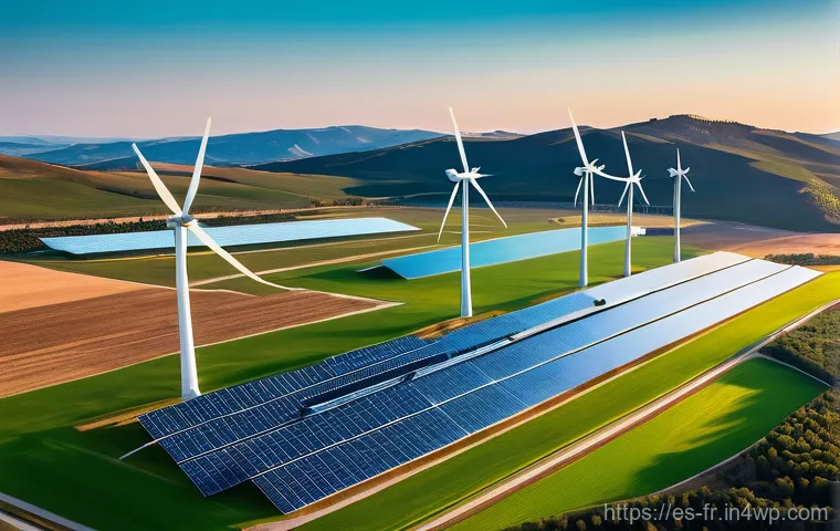 그린 수소와 산업 폐기물 활용 - **Prompt 1: The Dawn of a Green Hydrogen Era in Spain**
    A vibrant, panoramic image showcasing a ...