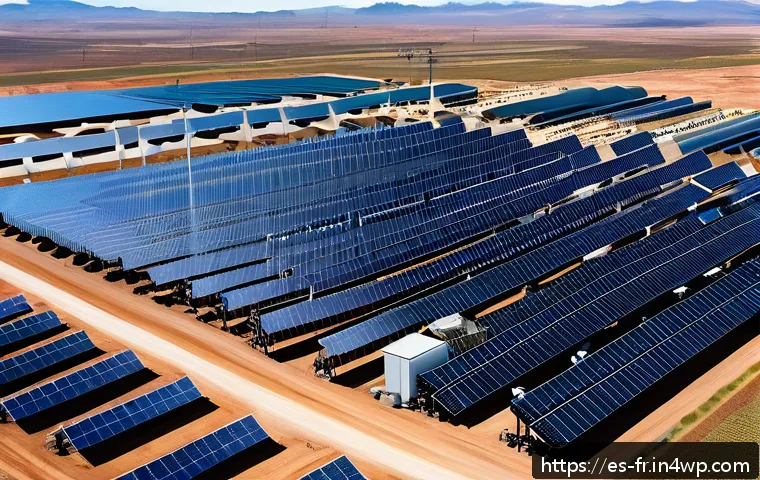 그린 수소의 생산량 증가 방안 - A large-scale green hydrogen electrolysis plant in a Latin American landscape, featuring expansive s...